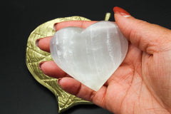 Selenite Heart