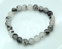 Tourmalinated Quartz Bracelet